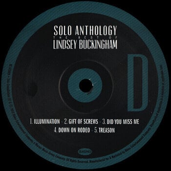 LP ploča Lindsey Buckingham - Solo Anthology: The Best Of Lindsey Buckingham (6 LP) - 6