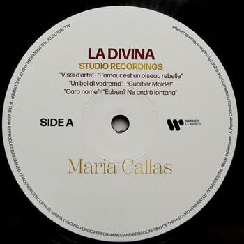 LP ploča Maria Callas - La Divina (180 g) (LP) - 3