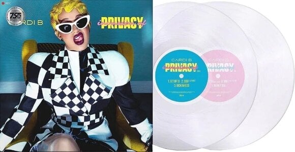 Schallplatte Cardi B - Invasion Of Privacy (Clear Coloured) (2 LP) - 2