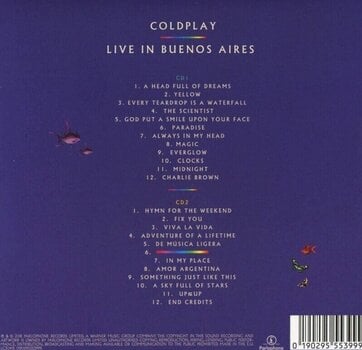 Musik-CD Coldplay - Live In Buenos Aires (2 CD) - 3