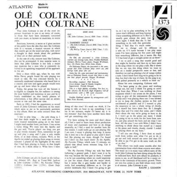 LP ploča John Coltrane - Olé Coltrane (Reissue) (Clear Coloured) (LP) - 3