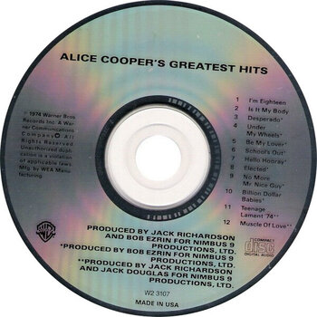 Muzički CD Alice Cooper - Greatest Hits (Reissue) (CD) - 2