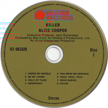 CD de música Alice Cooper - Killer (Reissue) (Remastered) (2 CD) - 2