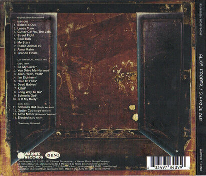 Muzički CD Alice Cooper - School's Out (Reissue) (Remastered) (2 CD) - 3