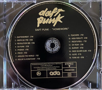 Muzički CD Daft Punk - Homework / Discovery (Limited Edition) (Reissue) (2 CD) - 2