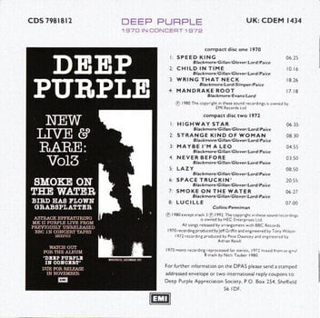 Musikk-CD Deep Purple In Concert (Reissue) (2 CD) - 4
