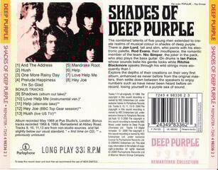 Muzički CD Deep Purple - Shades Of Deep Purple (Reissue) (Remastered) (CD) - 2