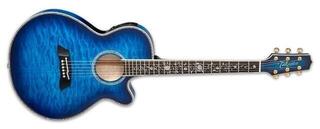 Elektroakustická kytara Jumbo Takamine TSP100 Deep Blue Sunburst Elektroakustická kytara Jumbo - 1