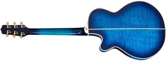 Jumbo elektro-akoestische gitaar Takamine TSP100 Deep Blue Sunburst Jumbo elektro-akoestische gitaar - 4