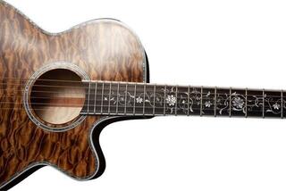 Електро-акустична китара Джъмбо Takamine TSP100 Vintage Tobacco Електро-акустична китара Джъмбо - 4