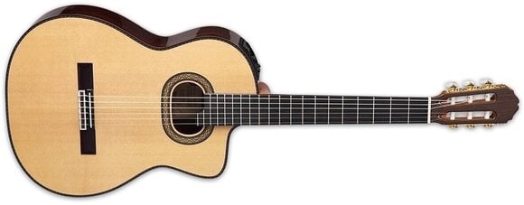 Classical Guitar with Preamp Takamine DH90 4/4 Natural Classical Guitar with Preamp - 2