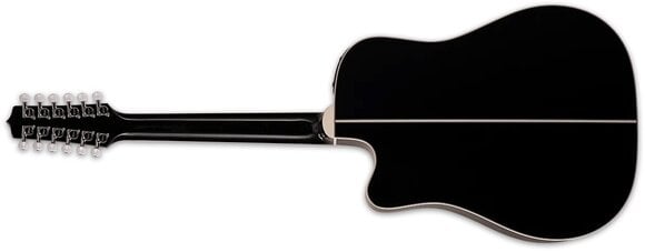 12 žičana elektroakustična gitara Takamine EF381DX Black 12 žičana elektroakustična gitara - 4