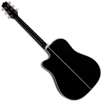 electro-acoustic guitar Takamine EF341DX Black electro-acoustic guitar - 3