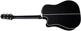 Dreadnought elektro-akoestische gitaar Takamine EF341DX Black Dreadnought elektro-akoestische gitaar - 3