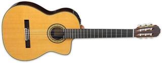 Guitarra clássica com pré-amplificador Takamine EH5C 4/4 Natural Guitarra clássica com pré-amplificador - 1