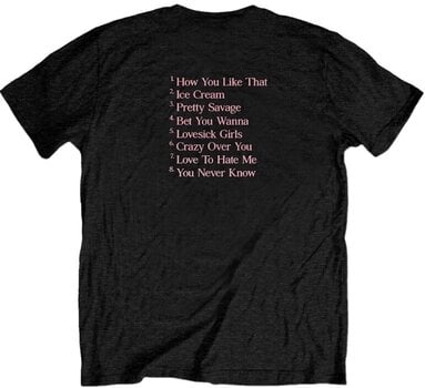 Πουκάμισο BLACKPINK The Album Tracklist Black 2XL Πουκάμισο - 2