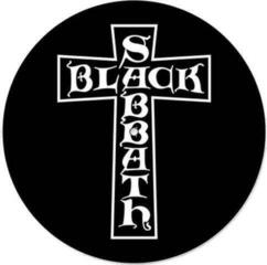 Slipmat Black Sabbath Purple Logo / Cross Logo Slipmat - 1