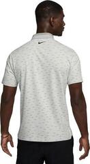 Polo košeľa Nike Dri-Fit Tour Micro Print Mens Photon Dust/Black S Polo košeľa - 1