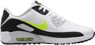 Ανδρικό Παπούτσι για Γκολφ Nike Air Max 90 G Unisex Shoe White/Hot Lime - 1