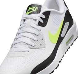 Ανδρικό Παπούτσι για Γκολφ Nike Air Max 90 G Unisex Shoe White/Hot Lime - 3
