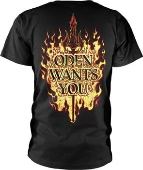 Camiseta de manga corta Amon Amarth Oden Wants You Black XL Camiseta de manga corta - 2