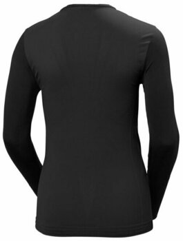 Thermo ondergoed voor dames Helly Hansen HH Lifa Seamless Crew Womens Base Layer Black S - 2