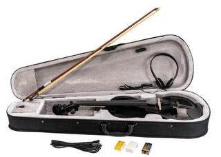 Electric Violin Latone VM 01-B 4/4 Black Electric Violin - 4