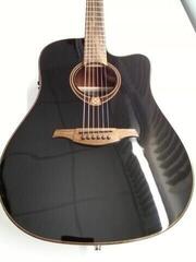 Elektroakusztikus gitár LAG Tramontane 118 T118DCE Black Elektroakusztikus gitár (Használt ) - 1