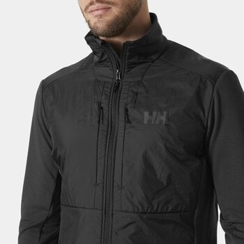 Jacke Helly Hansen Men's Versalite Hybrid Fleece Jacke Black 2XL - 5