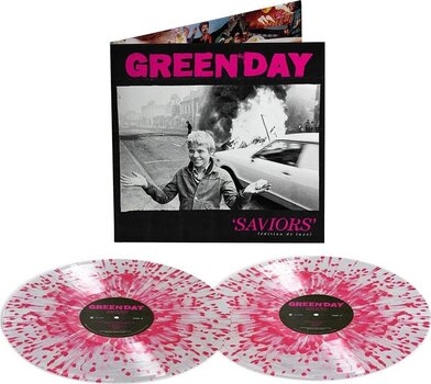 Disc de vinil Green Day - Saviors (Limited Edition) (Indie Exclusive) (Clear/Pink Coloured) (140 g) (2 LP) - 2