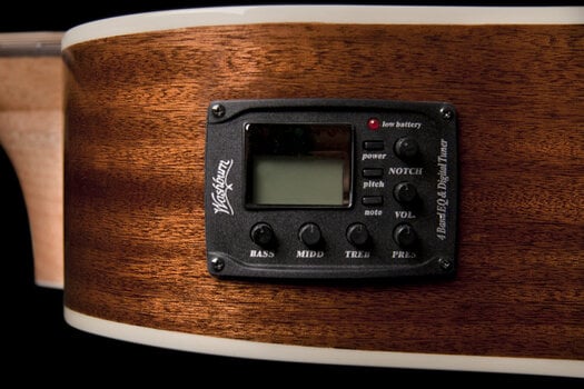 Chitară electro-acustică Dreadnought Washburn Harvest D7SCE Natural Chitară electro-acustică Dreadnought - 7