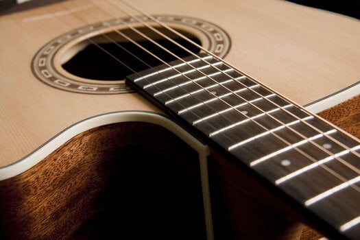 Chitară electro-acustică Dreadnought Washburn Harvest D7SCE Natural Chitară electro-acustică Dreadnought - 8