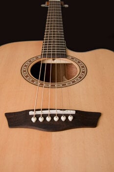 Chitară electro-acustică Dreadnought Washburn Harvest D7SCE Natural Chitară electro-acustică Dreadnought - 9