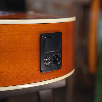 electro-acoustic guitar Washburn Festival EA15 Ice Tea Burst electro-acoustic guitar - 8