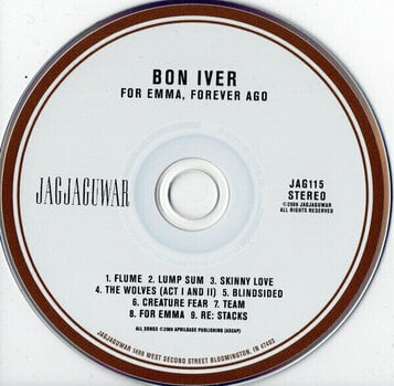 CD диск Bon Iver - For Emma, Forever Ago (CD) - 10