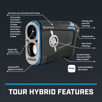 Лазерен далекомер Bushnell Tour Hybrid Лазерен далекомер - 7