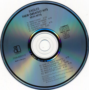 Glazbene CD Eagles - Their Greatest Hits (71 - 75) (CD) - 2