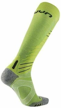 Lyžiarske ponožky UYN Ultra Fit Green/Black 39-41 Lyžiarske ponožky - 2