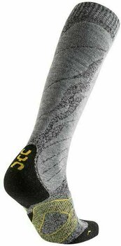 Ski Socks UYN Pro Race Grey Melange/Pearl Grey 39-41 Ski Socks - 2