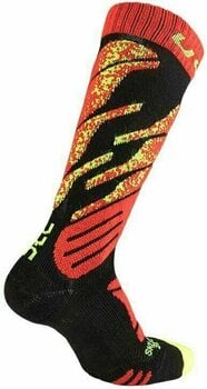 Lyžiarske ponožky UYN Juniors Čierna-Červená 24-26 Lyžiarske ponožky - 2