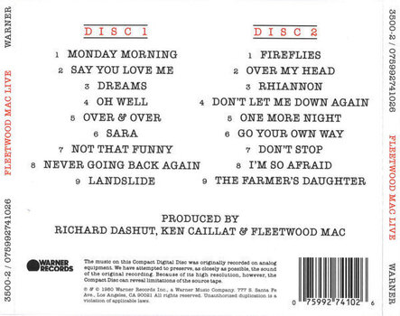 Muziek CD Fleetwood Mac - Live (2 CD) - 4