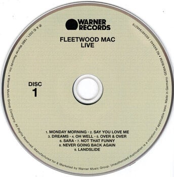 Music CD Fleetwood Mac - Live (3 CD) - 2