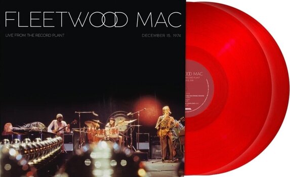 Disc de vinil Fleetwood Mac - Live From The Record Plant, Dec 15, 1974 (Limited Edition) (Red Transparent Coloured) (2 LP) - 2