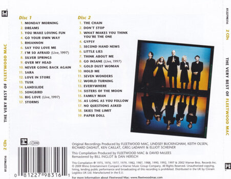 Muzički CD Fleetwood Mac - The Very Best Of Fleetwood Mac (2 CD) - 4