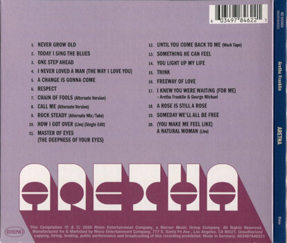 Muzički CD Aretha Franklin - Aretha (CD) - 3