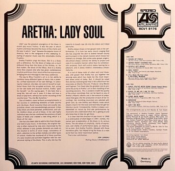 LP ploča Aretha Franklin - Lady Soul (Clear Coloured) (LP) - 3