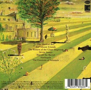 Muzički CD Genesis - Nursery Cryme (CD) - 3