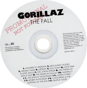 Musik-CD Gorillaz - The Fall (CD) - 2