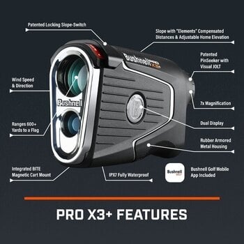 Laser Rangefinder Bushnell Pro X3+ Link Laser Rangefinder - 8