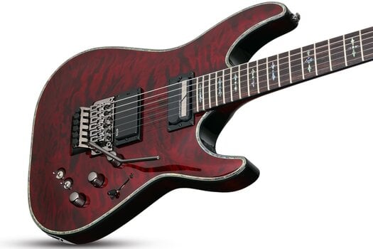 Električna gitara Schecter Hellraiser C-1 FR S Black Cherry Električna gitara - 2
